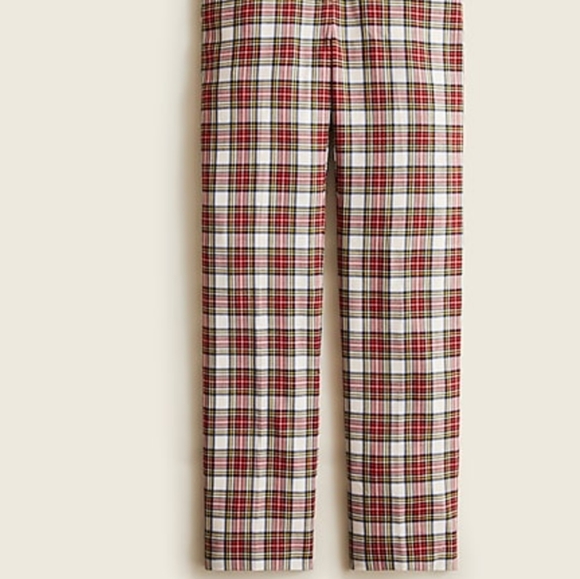 J. Crew Stewart Tartan Plaid Pants NWT - Picture 7 of 15